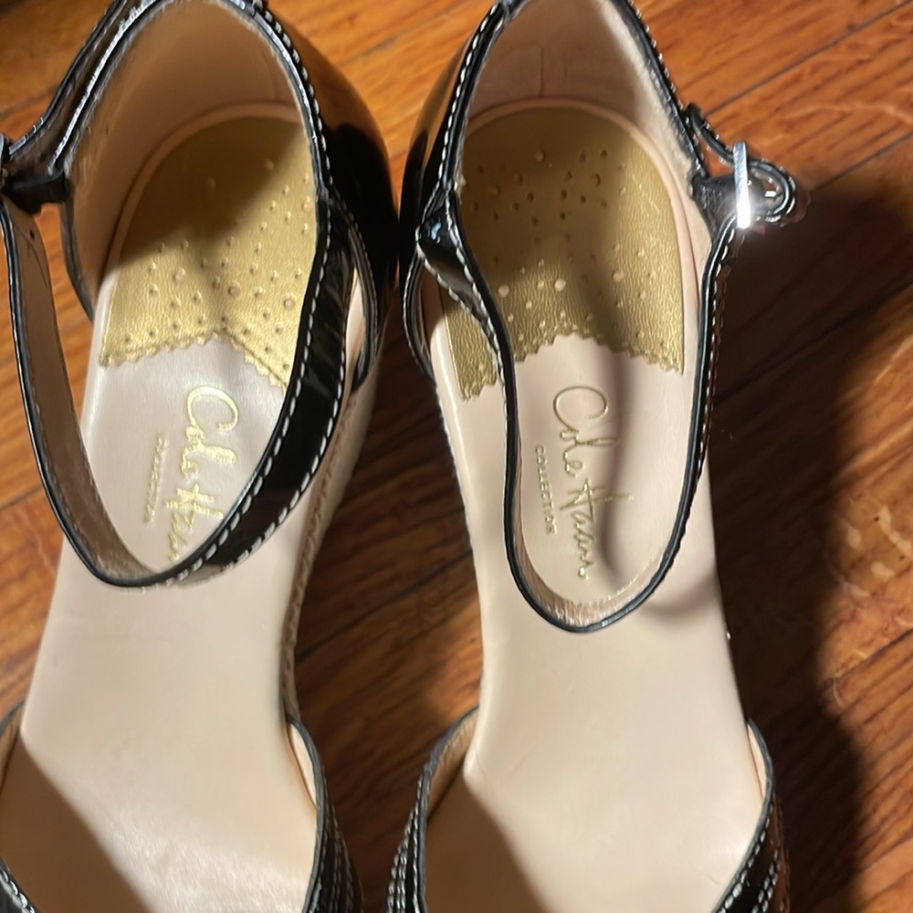 Cole Haan Summer peep toe wedge sandals - Picture 3 of 10